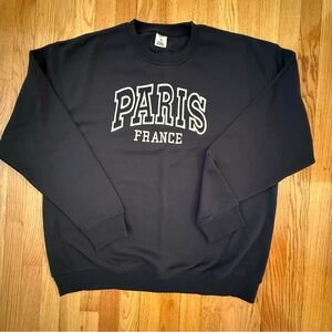 NWOT Paris France 2XL Sweatshirt